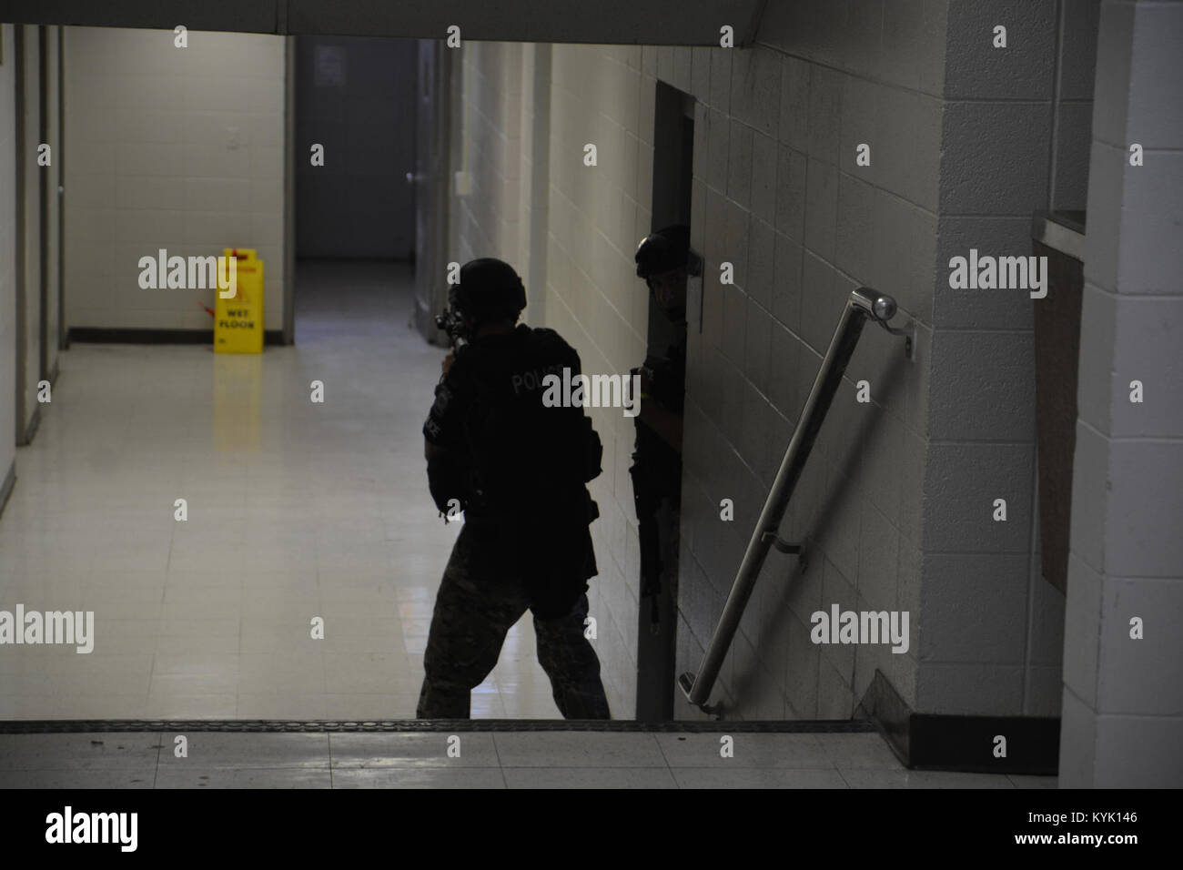 Members of the Lexington Police Department, Lexington Fire and