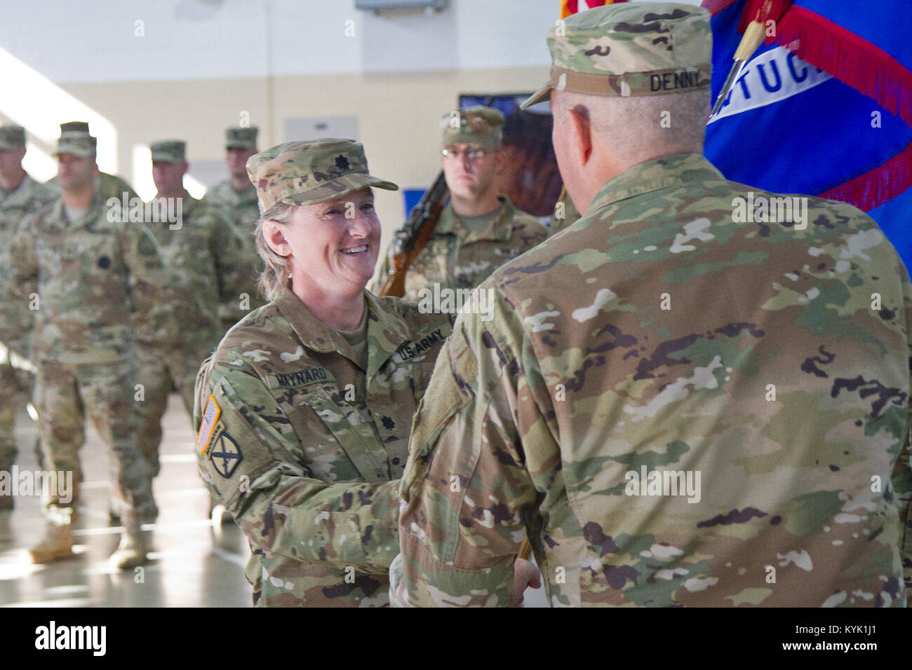 Lt. Col. Rosa Maynard takes charge of the Kentucky Recruiting