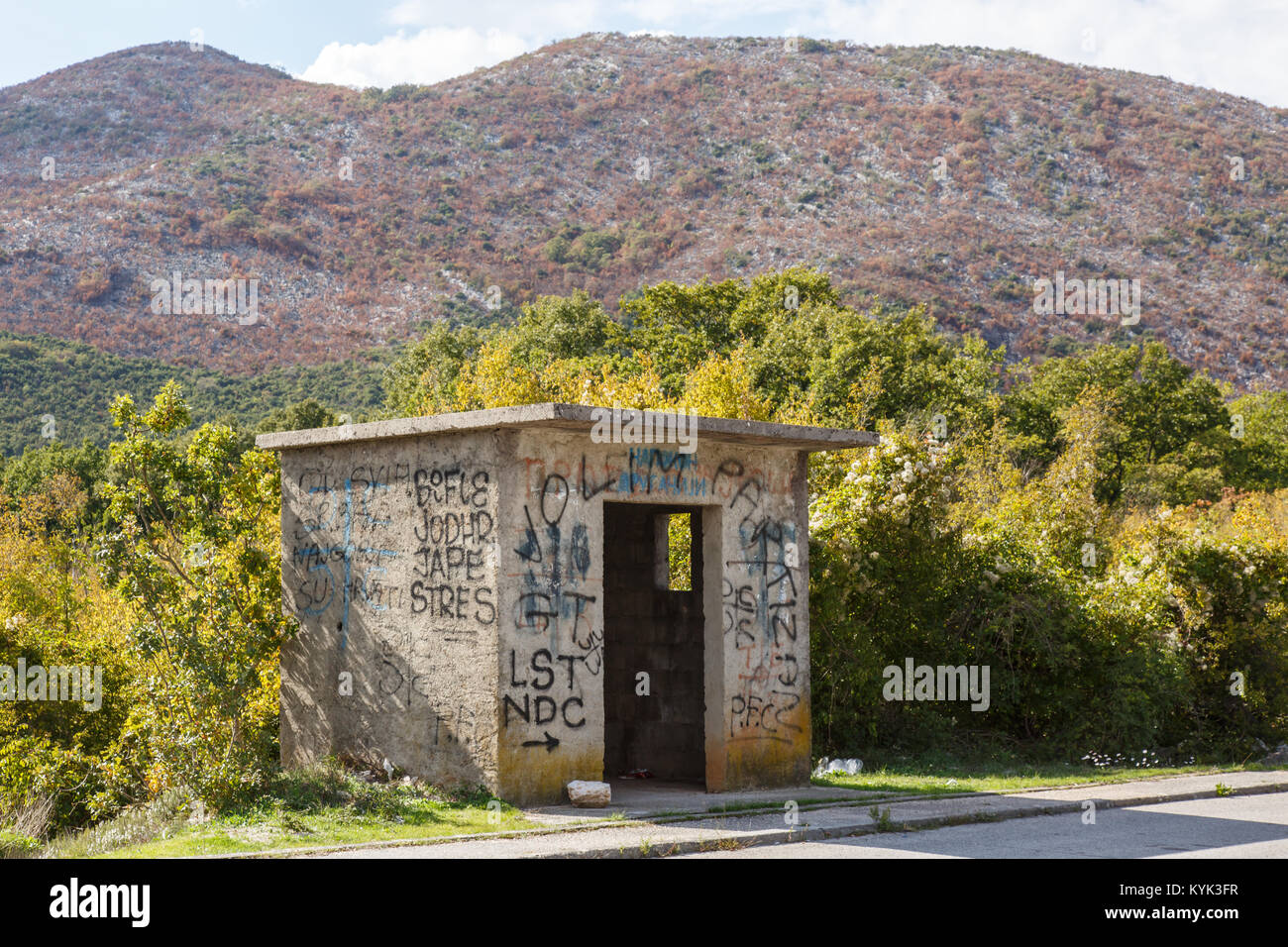 Bosnia and Herzegovina. 2017. In and around Trebinje, Bosnia. Stock Photo