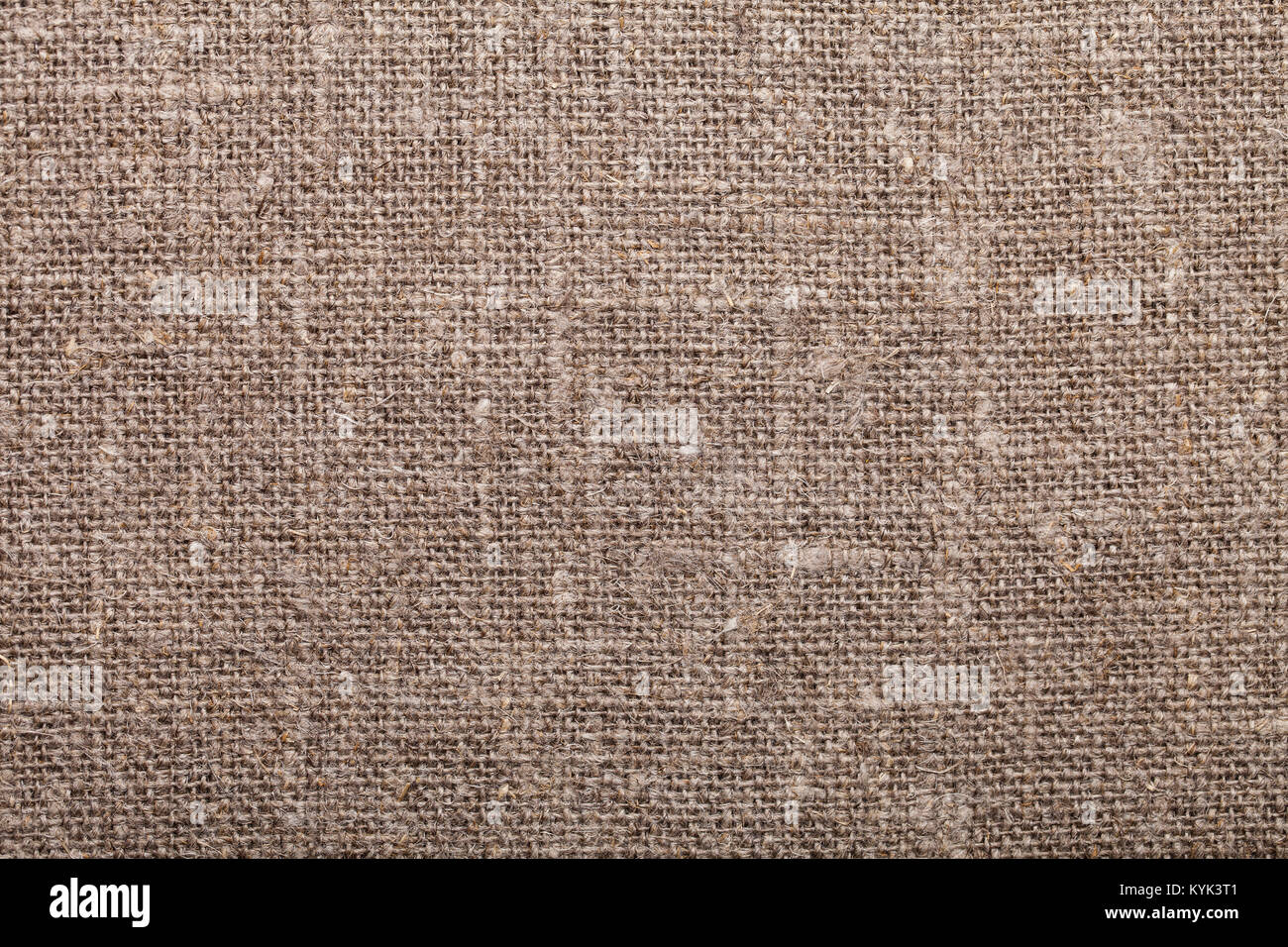 Natural linen texture. Canvas background Stock Photo