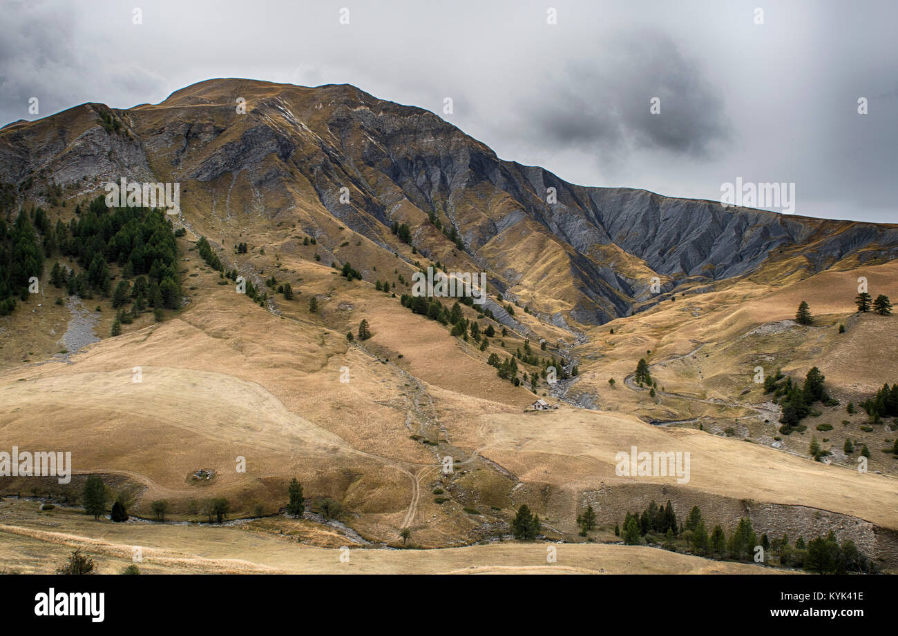 European Ravines Ravine de la Pelouni re next to the highest road in Europe north of Col ...