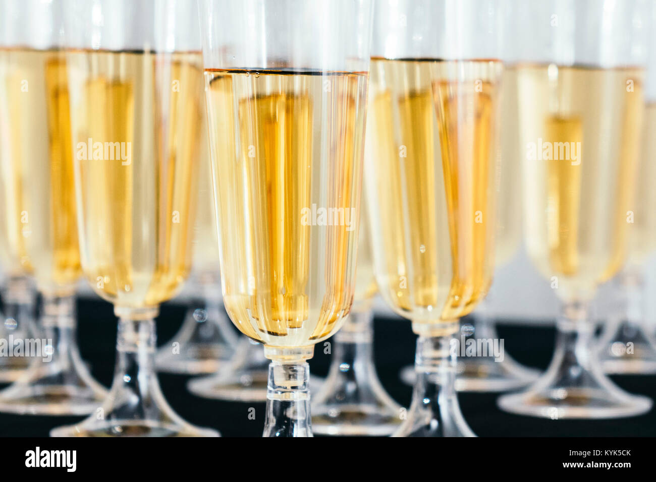 Plastic champagne glasses hires stock photography and images Alamy