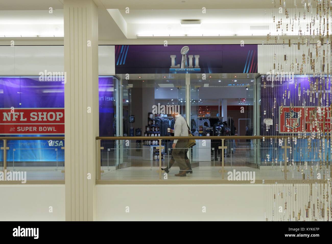 nfl store in the mall