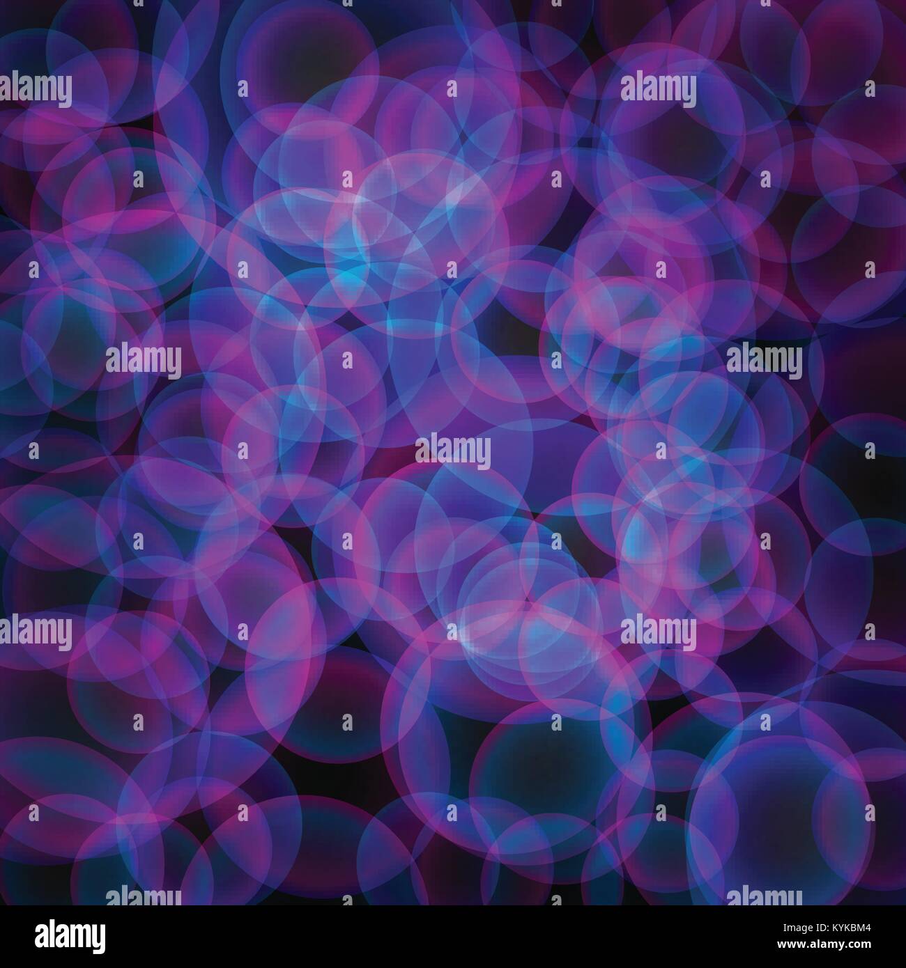 abstract vector glowing background with bright circles Stock Vector ...
