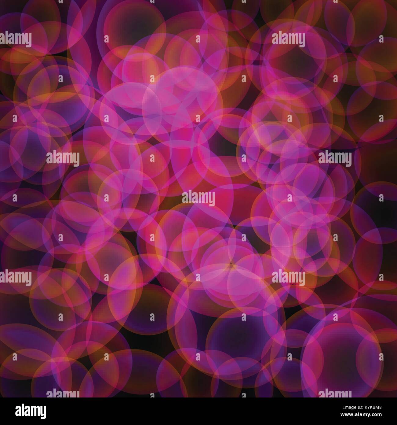 abstract vector glowing background with bright circles Stock Vector ...