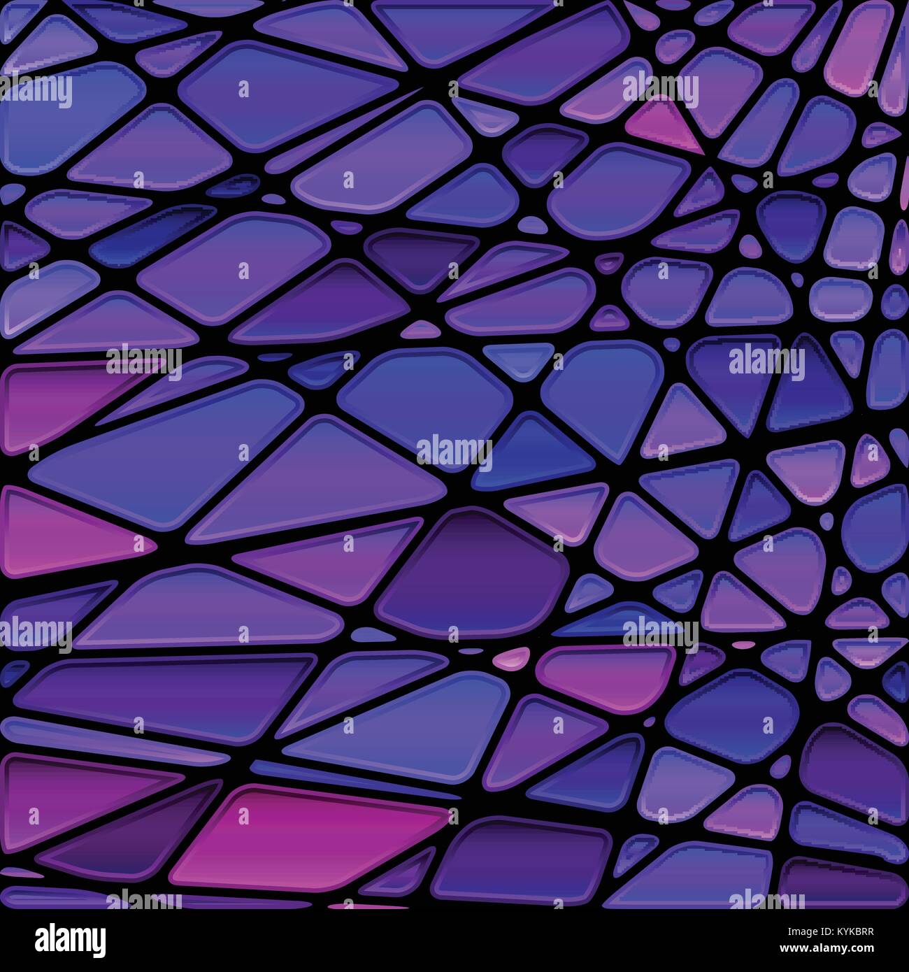 abstract vector stained-glass mosaic background Stock Vector Image ...