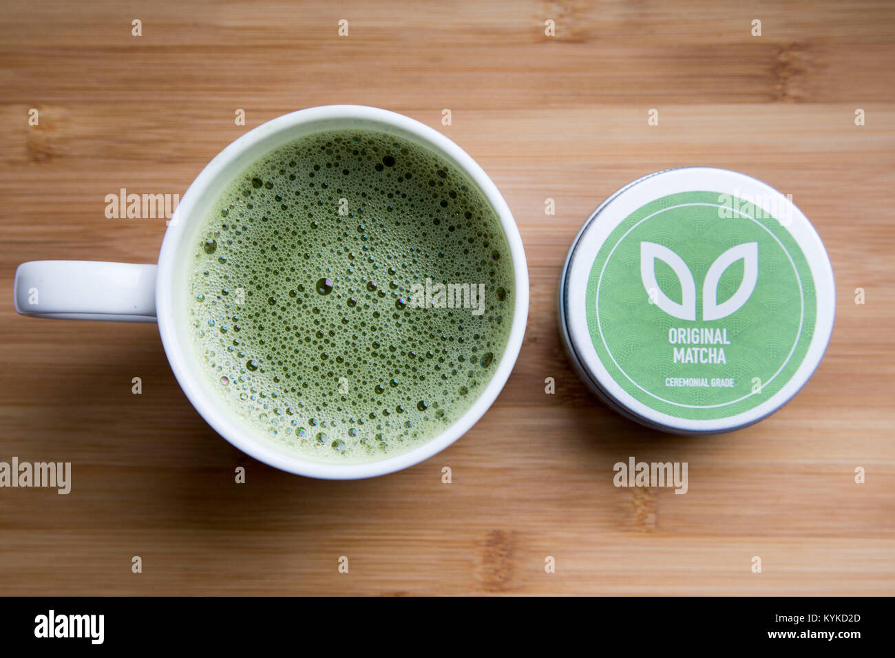 Matcha tea, of Japanese origin which is traditionally used in ceremony