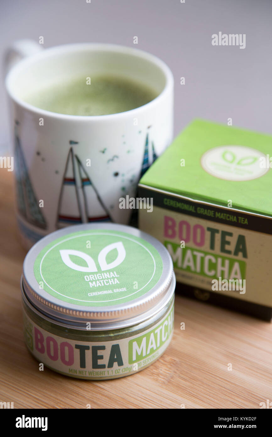 Matcha tea, of Japanese origin which is traditionally used in ceremony