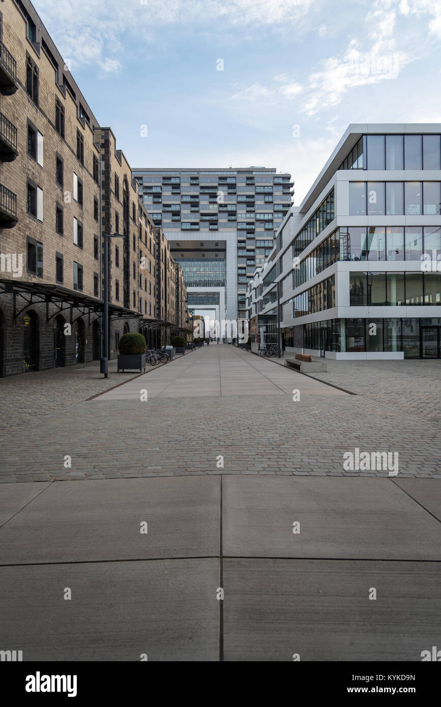 Kranhaus, Crane House, Cologne Stock Photo Alamy