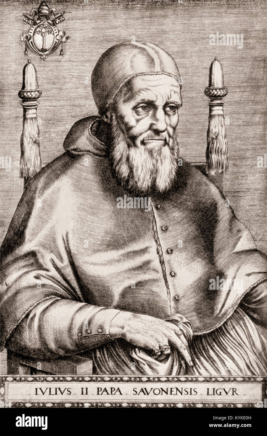 Fredag Skur møl Pope Julius II, 1443 – 21 February 1513, Pope from 1 November 1503 to his  death Stock Photo - Alamy