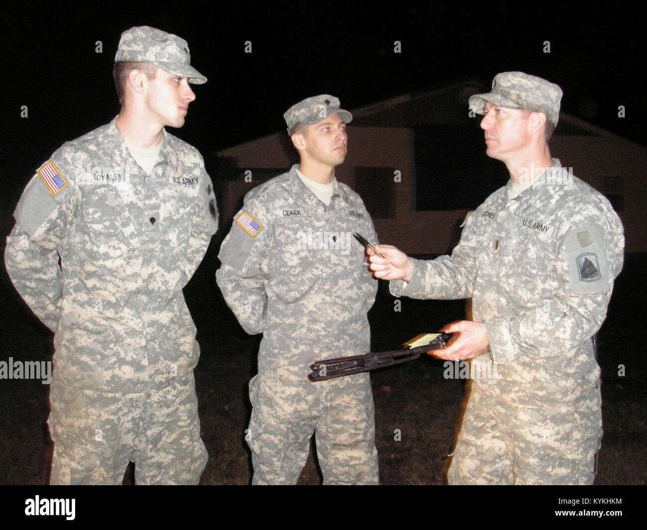 Members of Charlie Battery, 2/138th Fires Brigade were called to support local authorities in