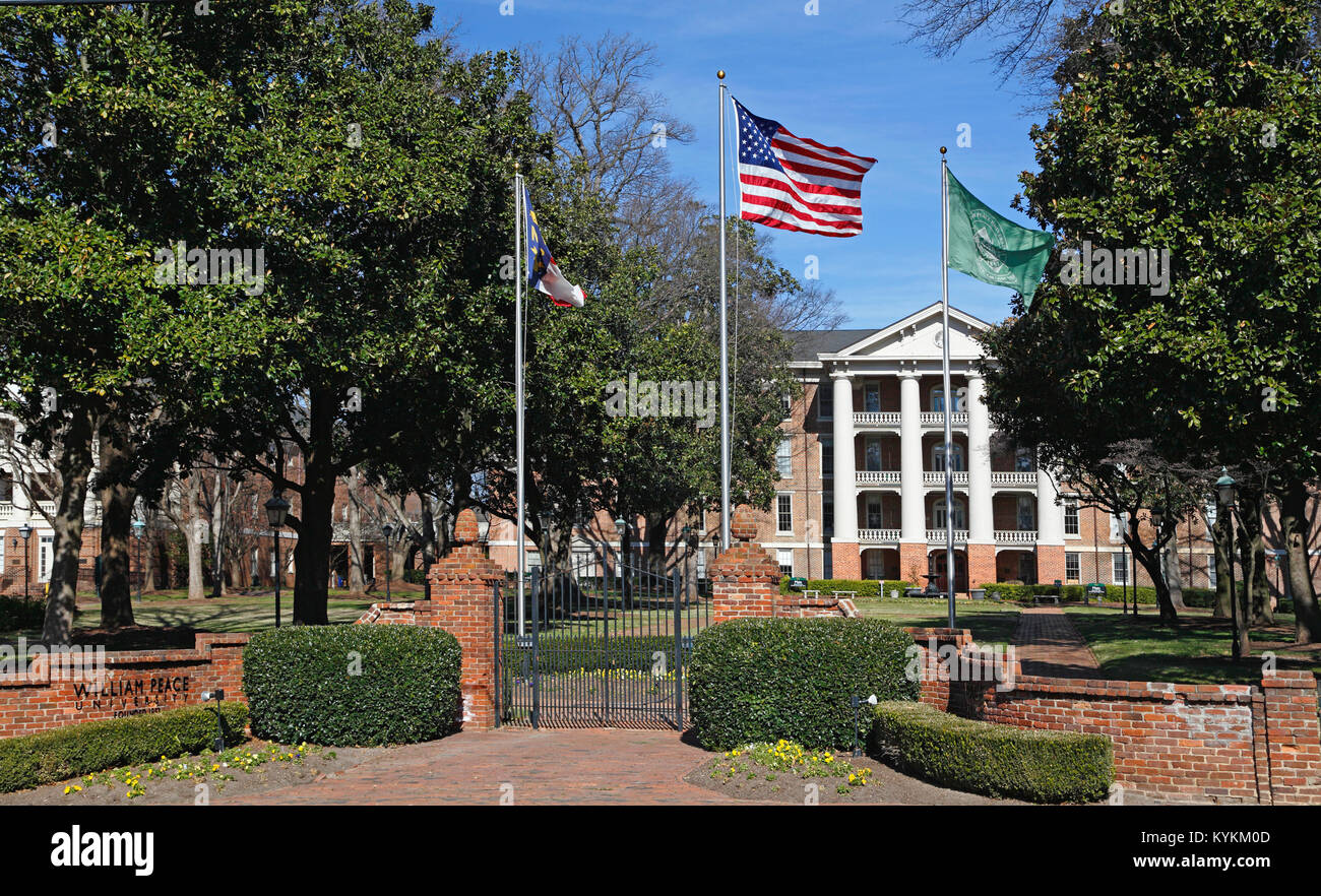 William peace university, raleigh hi-res stock photography and images