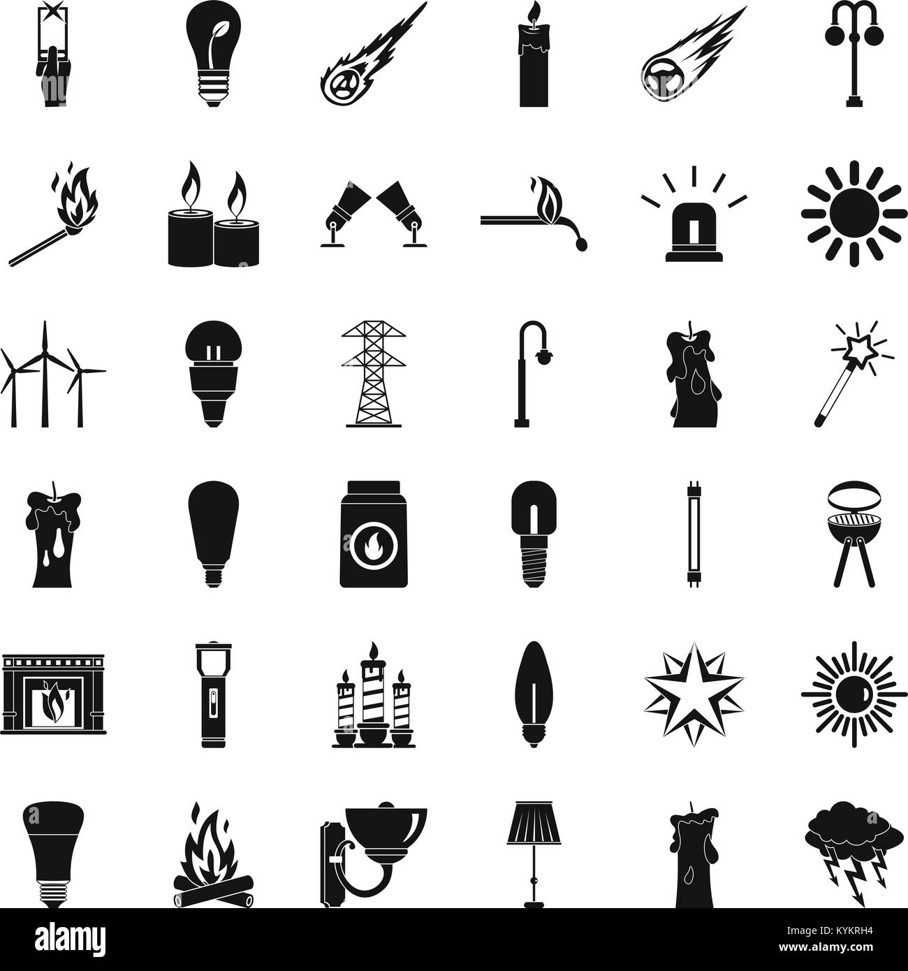 Helpdesk icons set, simple style Stock Vector Image & Art - Alamy