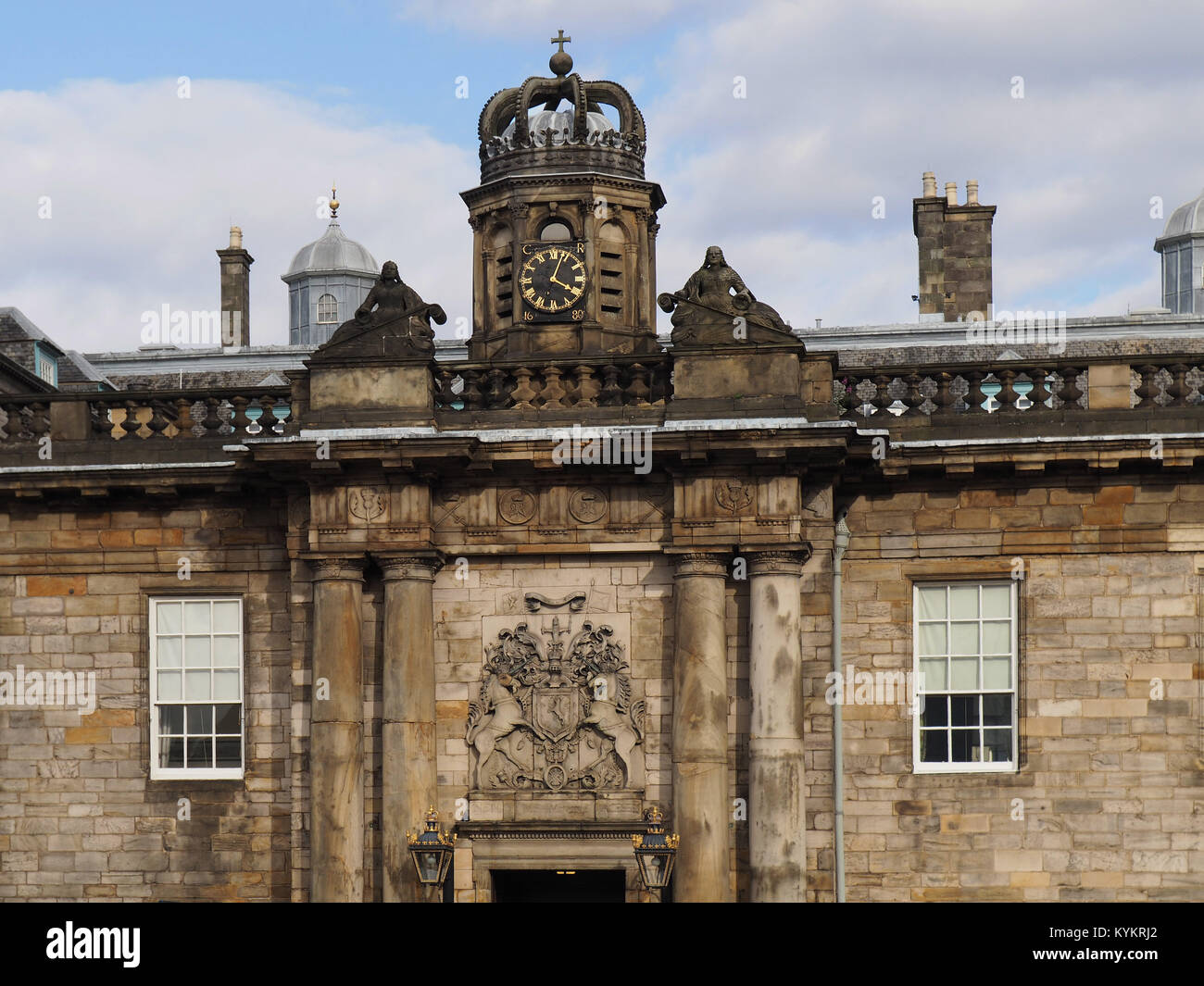 Edinburgh, Holyrood Palace Stock Photo