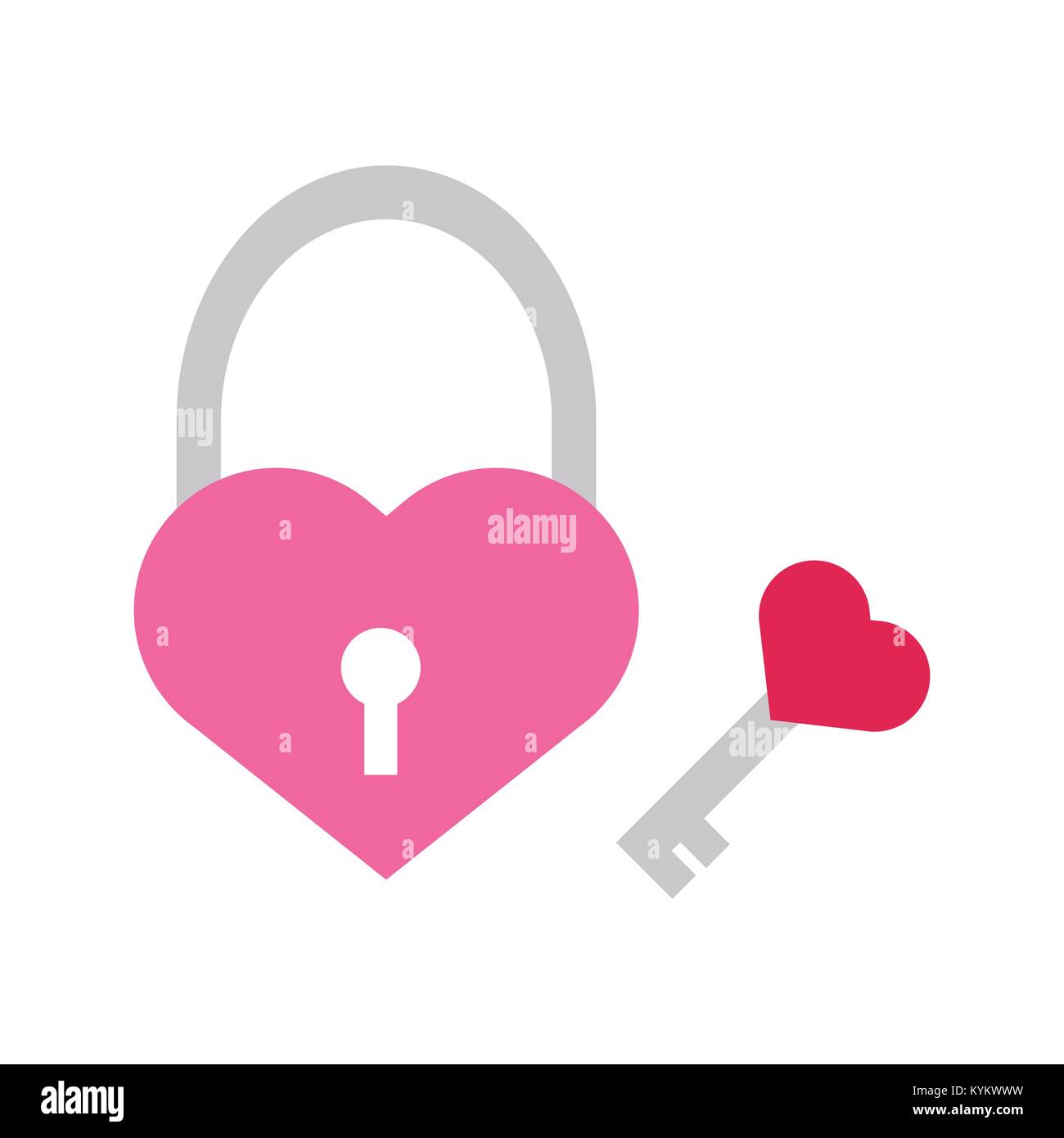 Heart love key hole romantic hi-res stock photography and images - Alamy
