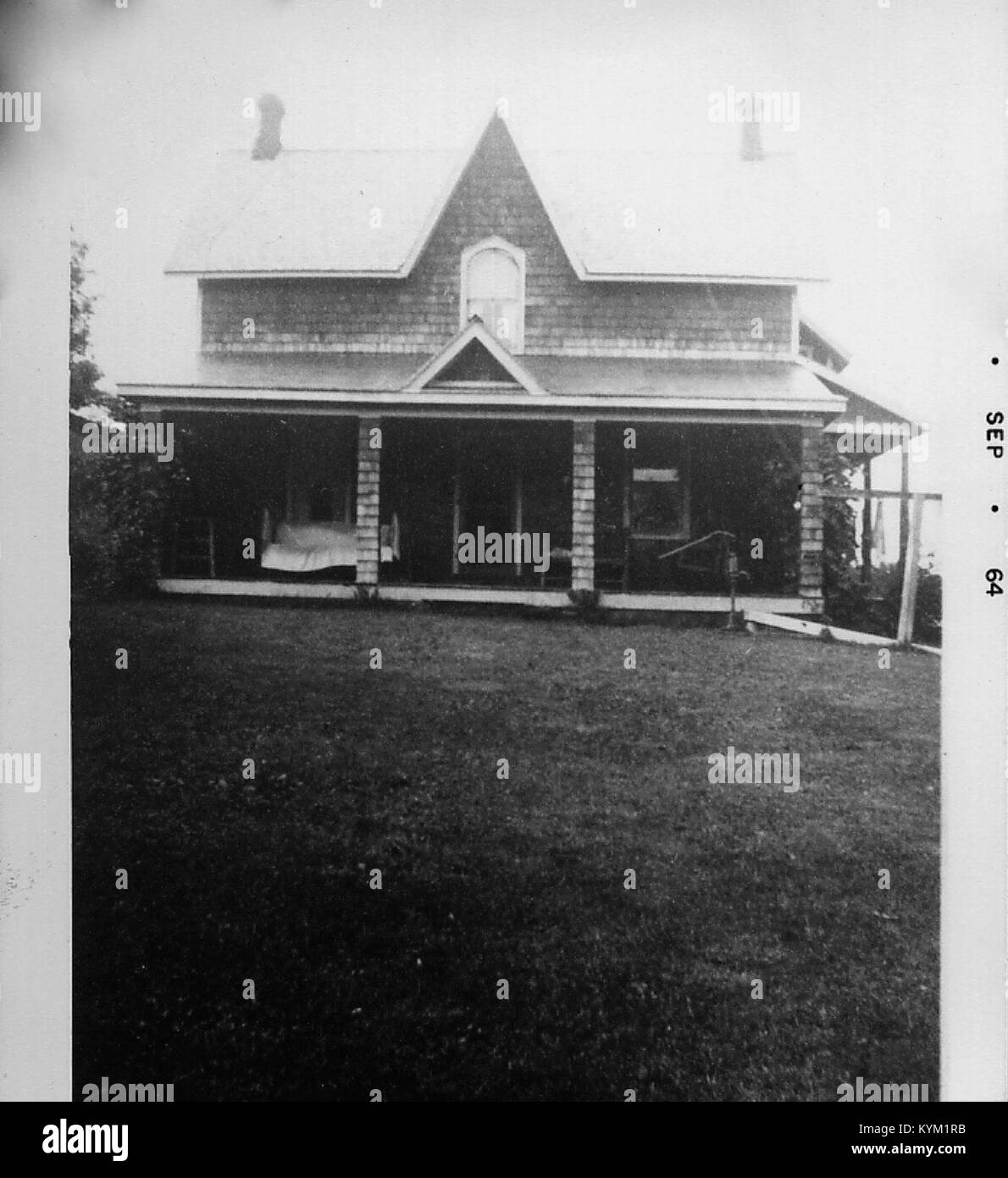 Well at farmhouse Black and White Stock Photos Images Alamy