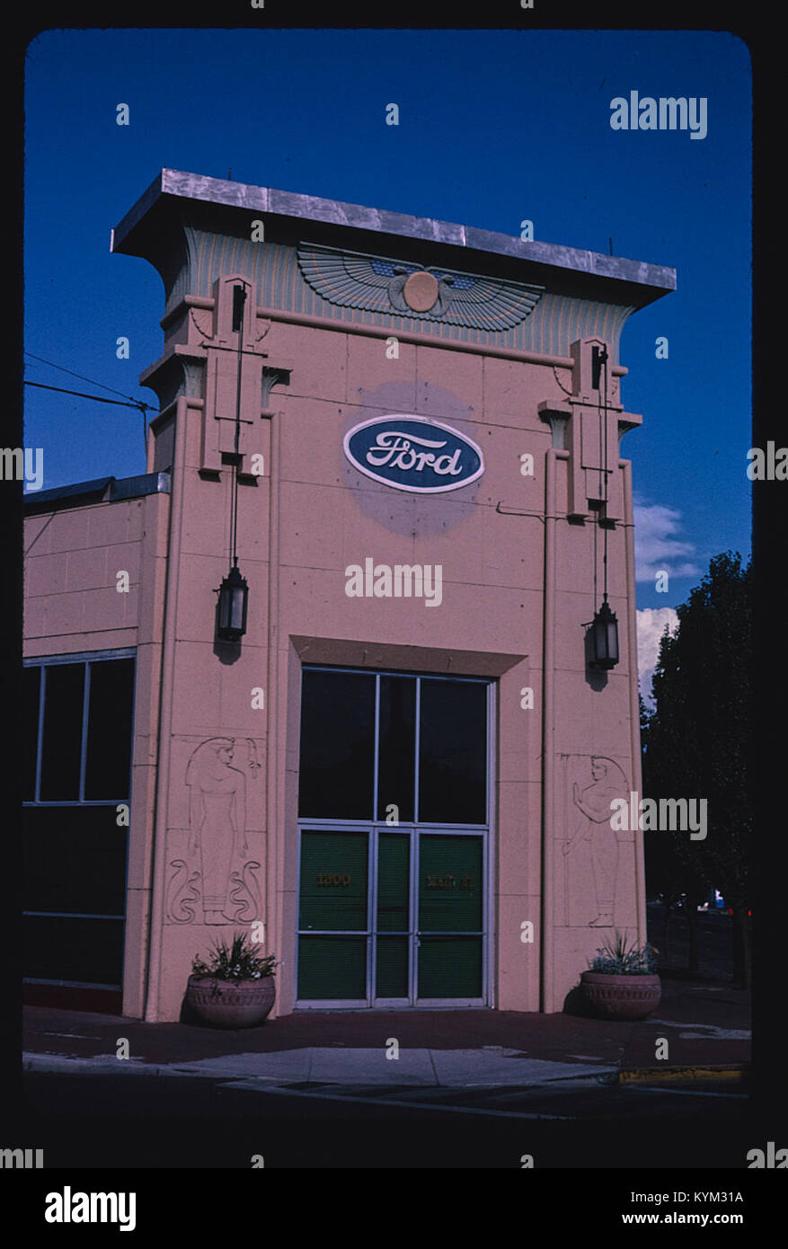Ford Dealership, vertical view 1, 1300 Main Street, Klamath Falls