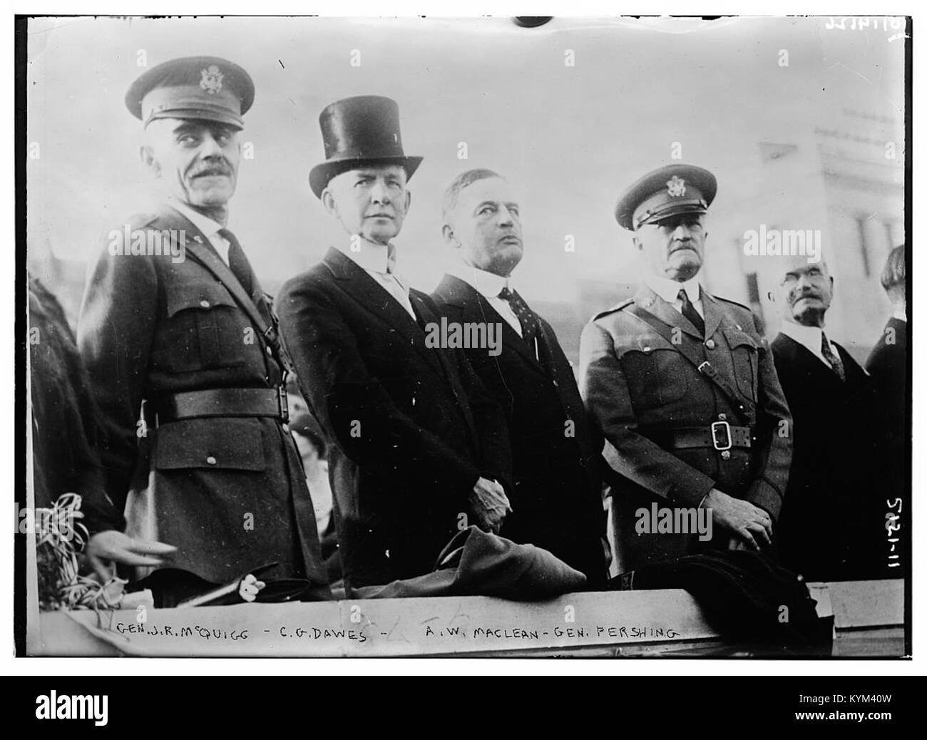 Vintage photo of general pershing hi-res stock photography and images ...