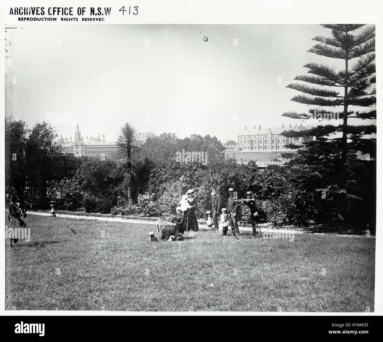 Sydney University - surrounding grounds 37540755214 o Stock Photo