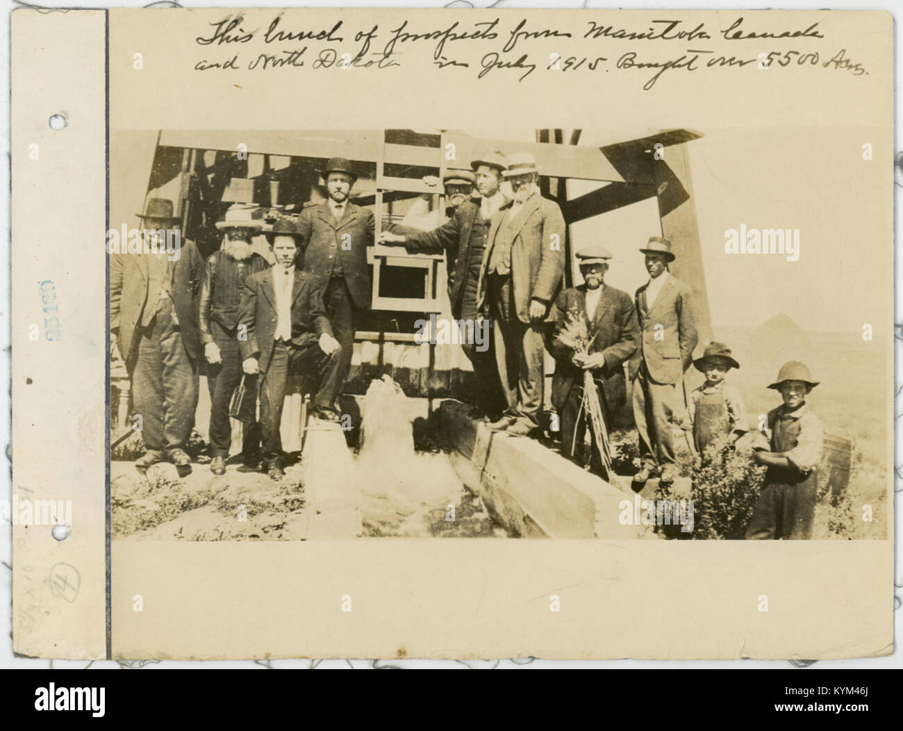 An image depicting a group of prospects from Manitoba, Canada, and North Dakota. The photo showcases the individuals or landscapes from these regions, highlighting the significance of these areas. Stock Photo
