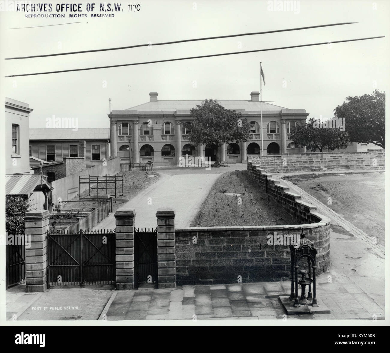 Fort Street Public School, Millers Point (NSW) [Rocks Resumption photographic 35931962244 o Stock Photo