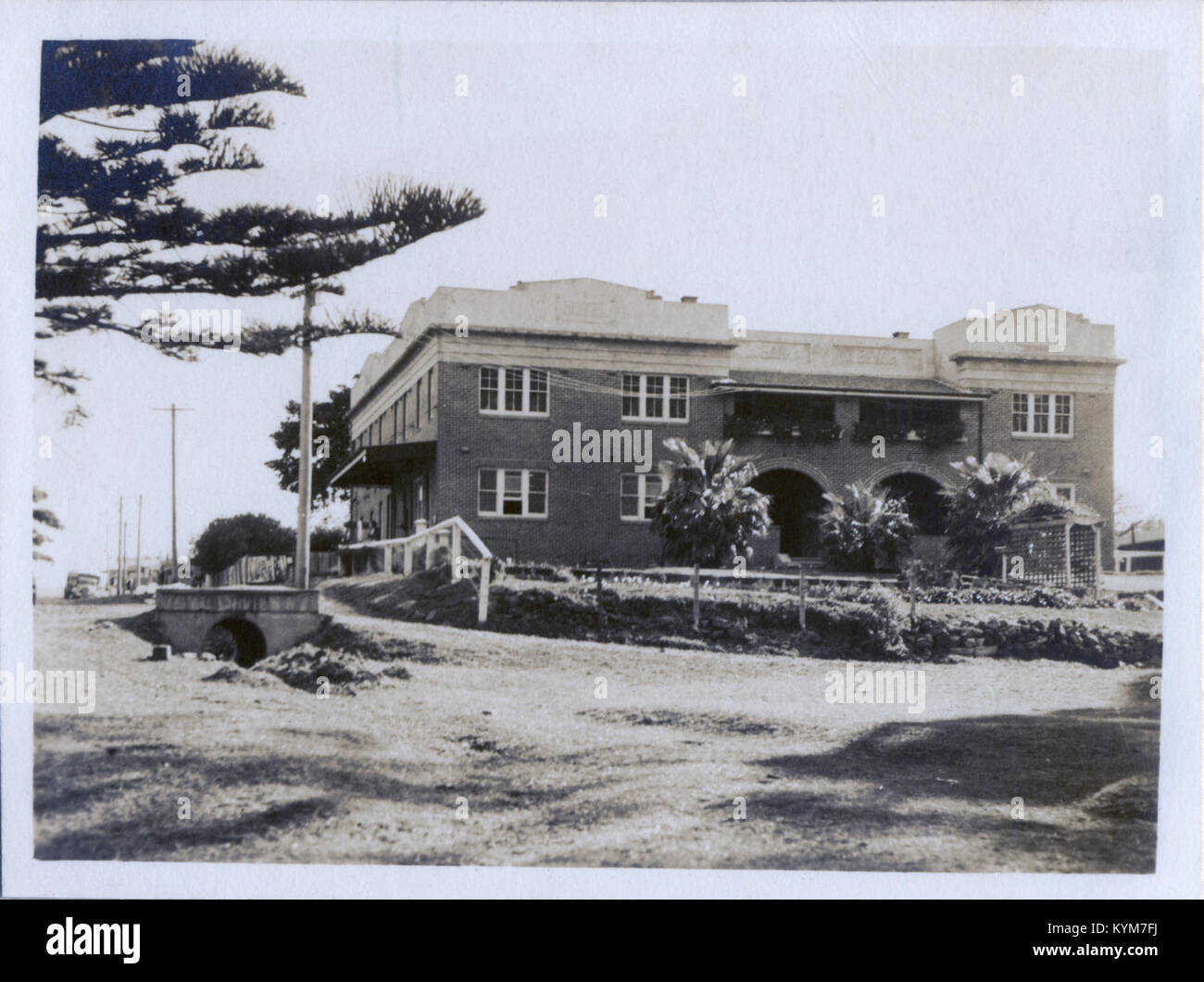 A photograph of the Ocean Beach Hotel in Shell Harbour, New South Wales ...