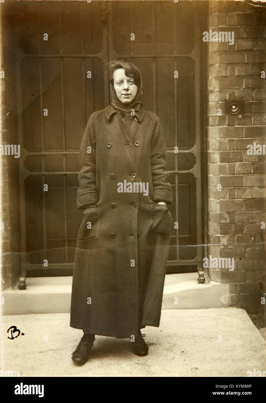 Suffragette Lillian Forrester in prison 35817571493 o Stock Photo