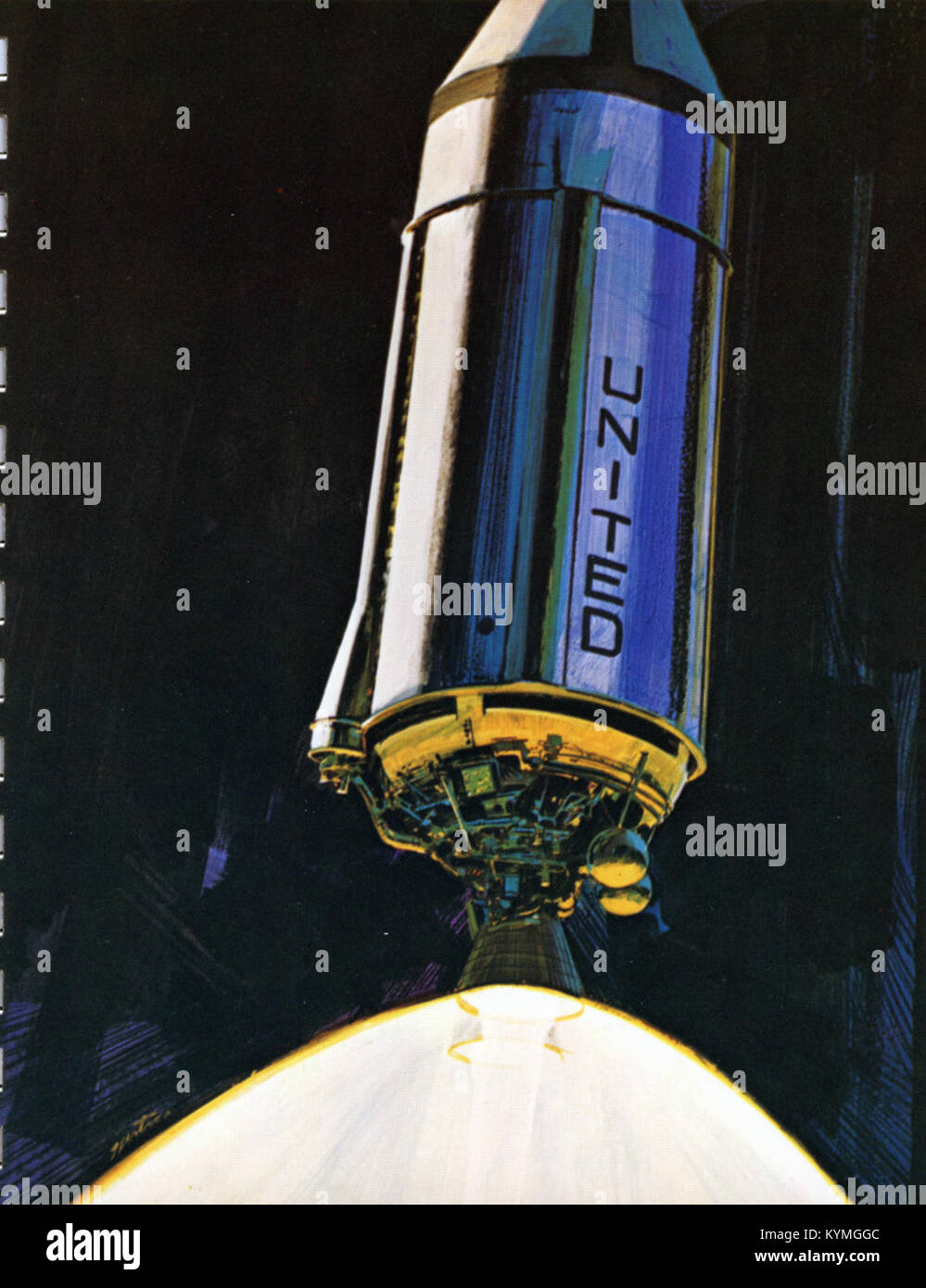 A piece of artwork by artist Gjertson, likely representing an aviation ...