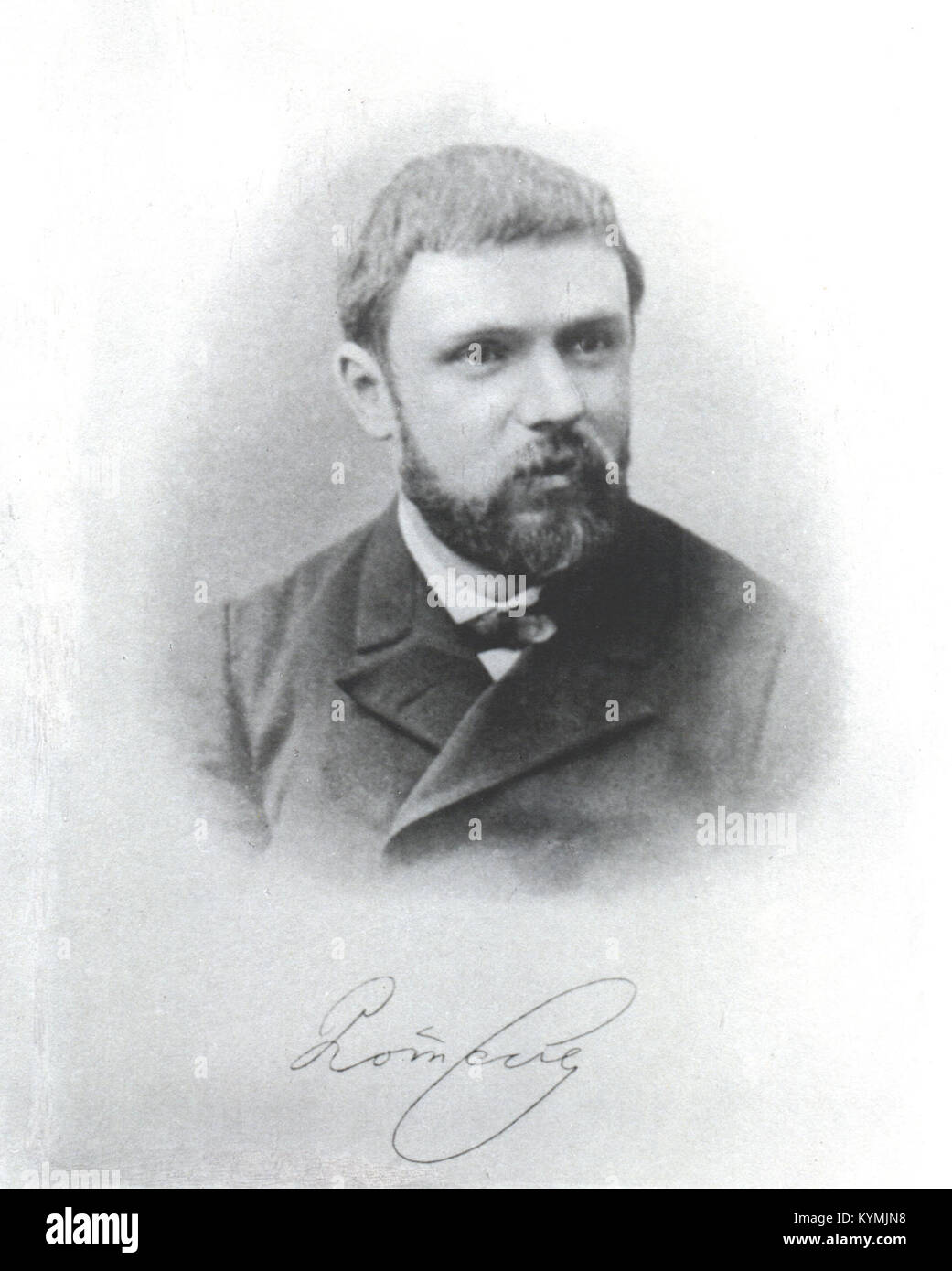 Portrait of Henri Poincaré (1854-1912), Mathematician 2551042945 o Stock Photo