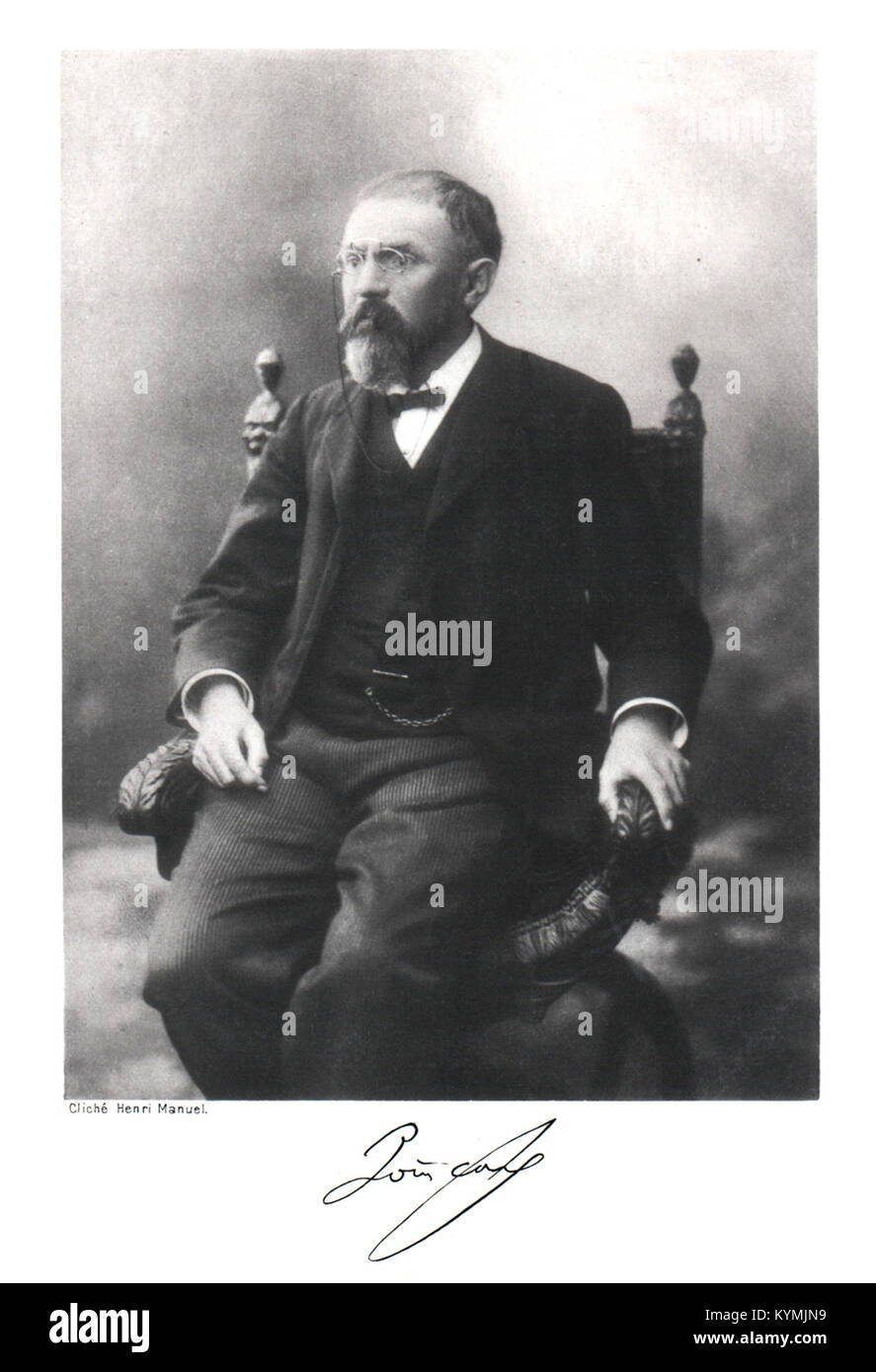 Portrait of Henri Poincaré (1854-1912), Mathematician 2551043489 o Stock Photo
