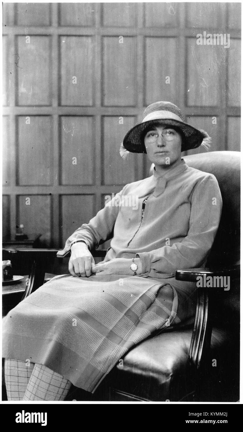 Portrait of Eileen R. L. Reed, an American botanist and plant ...