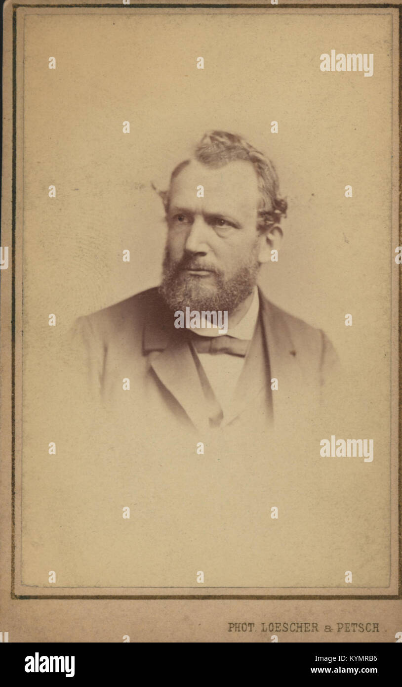 Portrait of Emil Heinrich Du Bois-Reymond (1818-1896), Medical Scientist and 2550755655 o Stock Photo