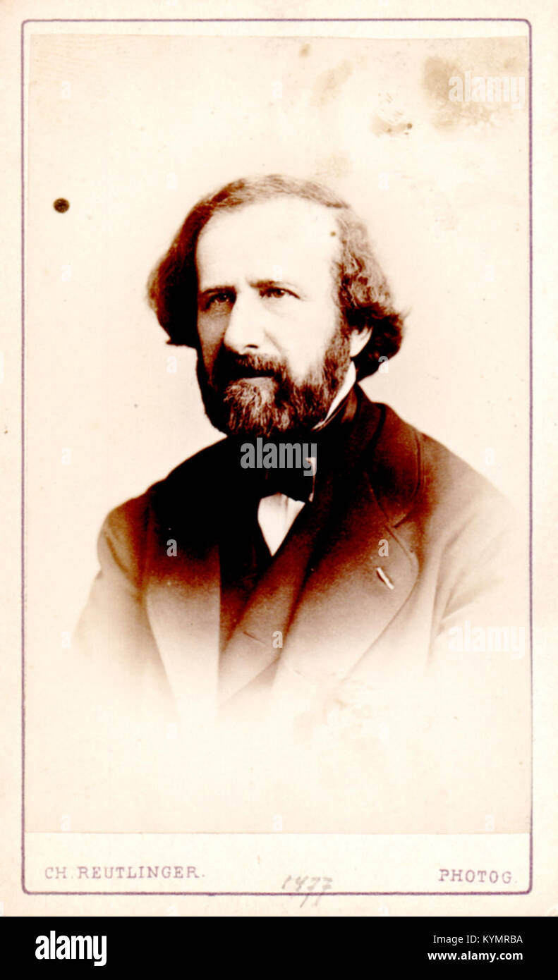 Portrait of Armande-Hippolyte-Louis Fizeau (1819-1896), Physicist 2551602002 o Stock Photo