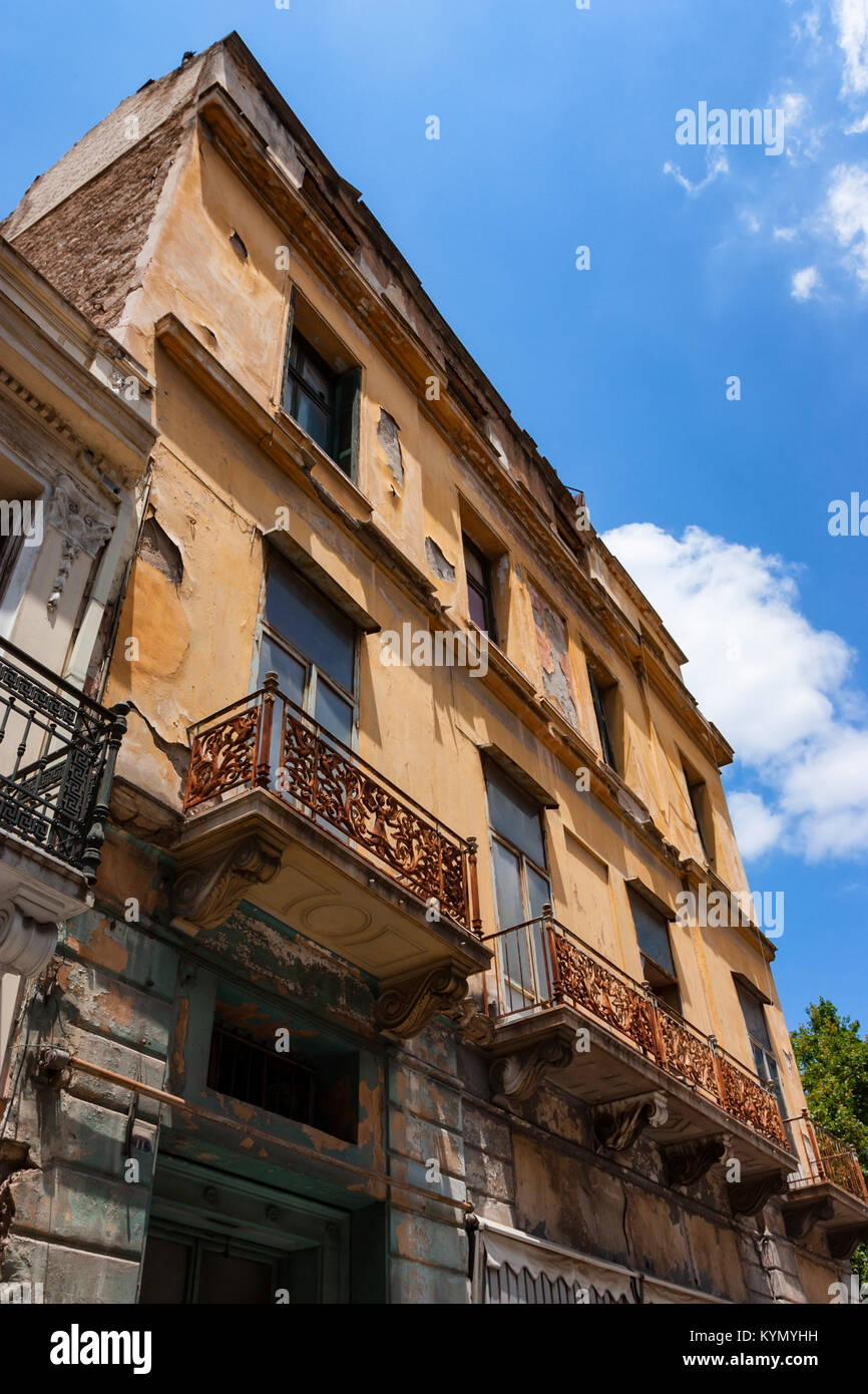 Old house in Athens downtown Stock Photo Alamy