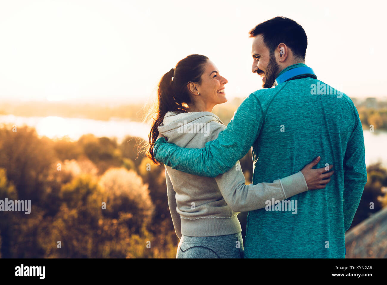 Romantic moments for lovely couple hi-res stock photography and images -  Alamy