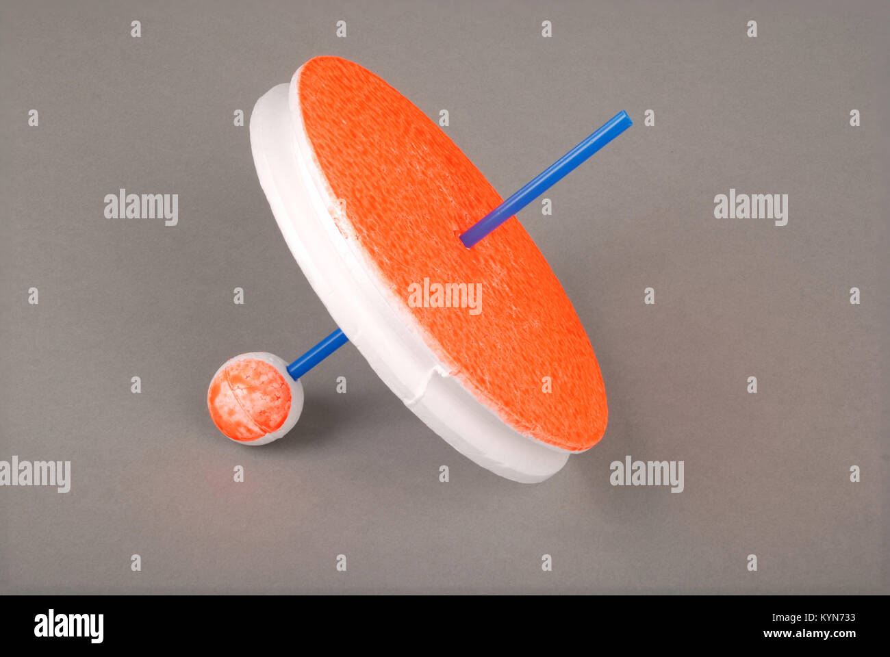 Fishing supplies handmade. Round spools for Fishing. Round Styrofoam