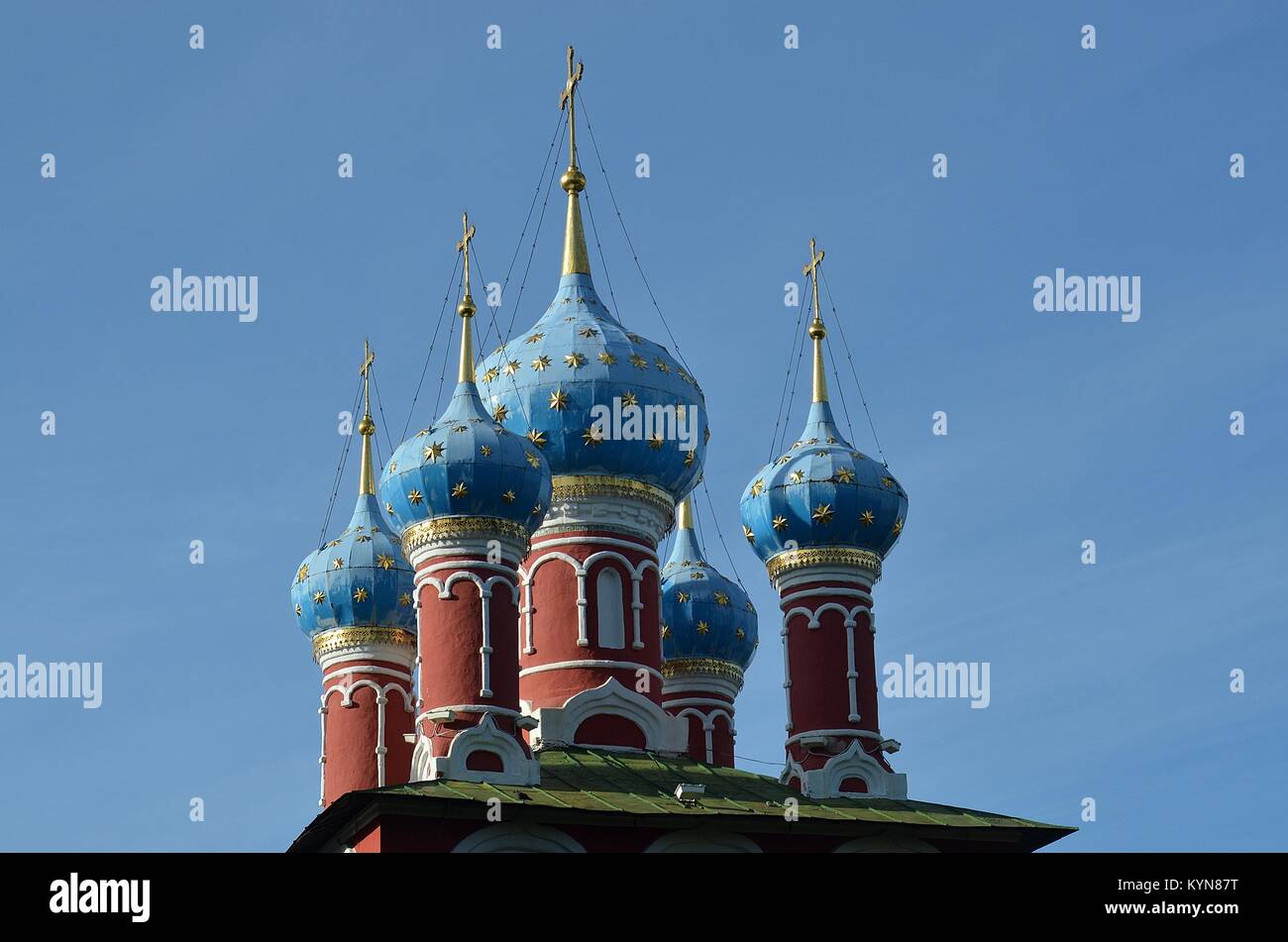 CHURCH OF DIMITRY-ON-BLOOD, UGLICH, RUSSIA Stock Photo