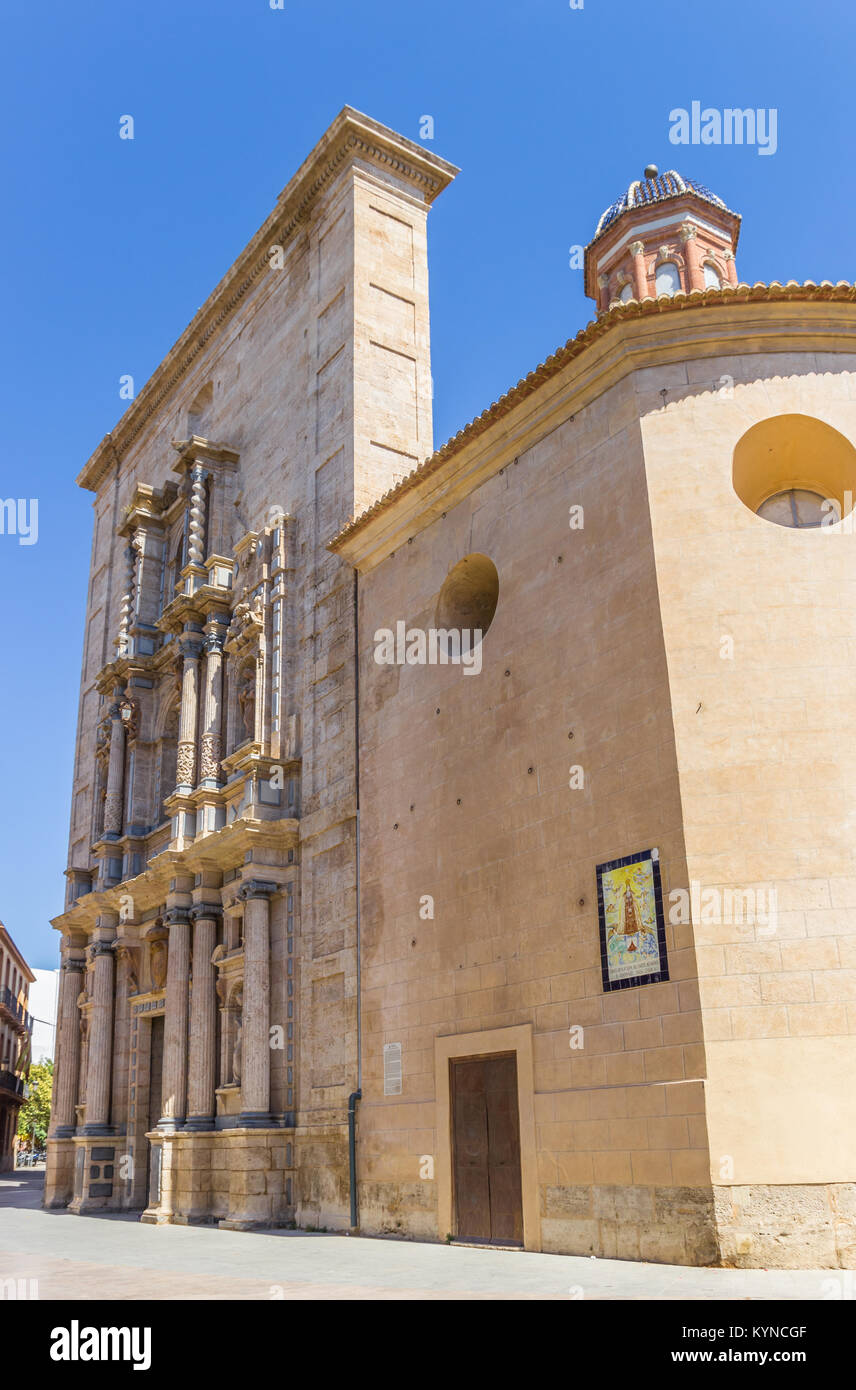 Monastery at the Plaza del Carmen in Valencia, Spain Stock Photo