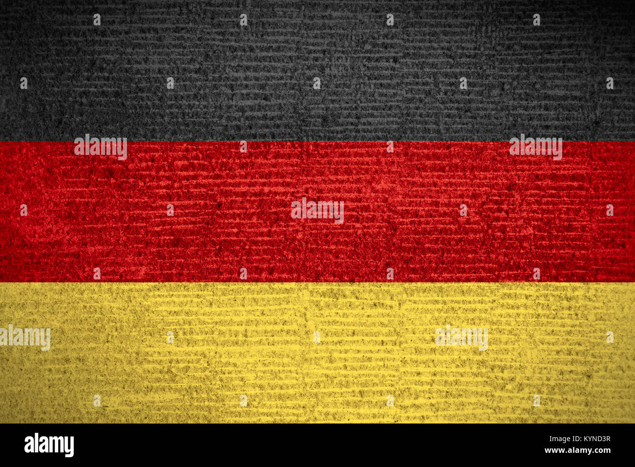 flag of Germany or German banner on row pattern texture Stock Photo - Alamy