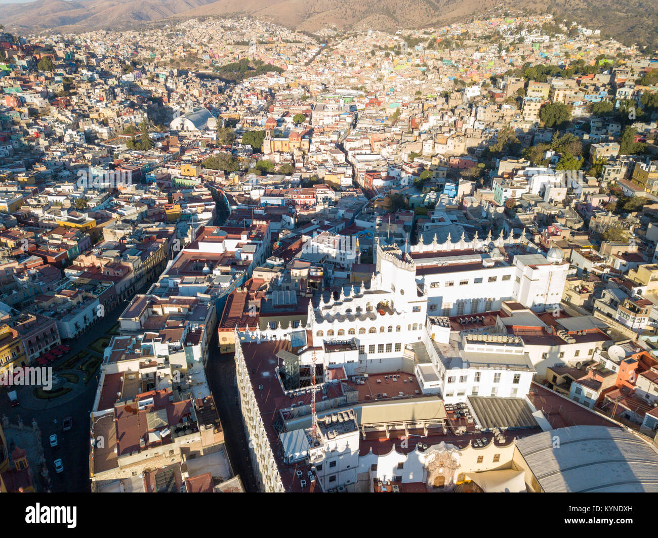 University of Guanajuato, Main building, Guanajuato, Mexico Stock Photo