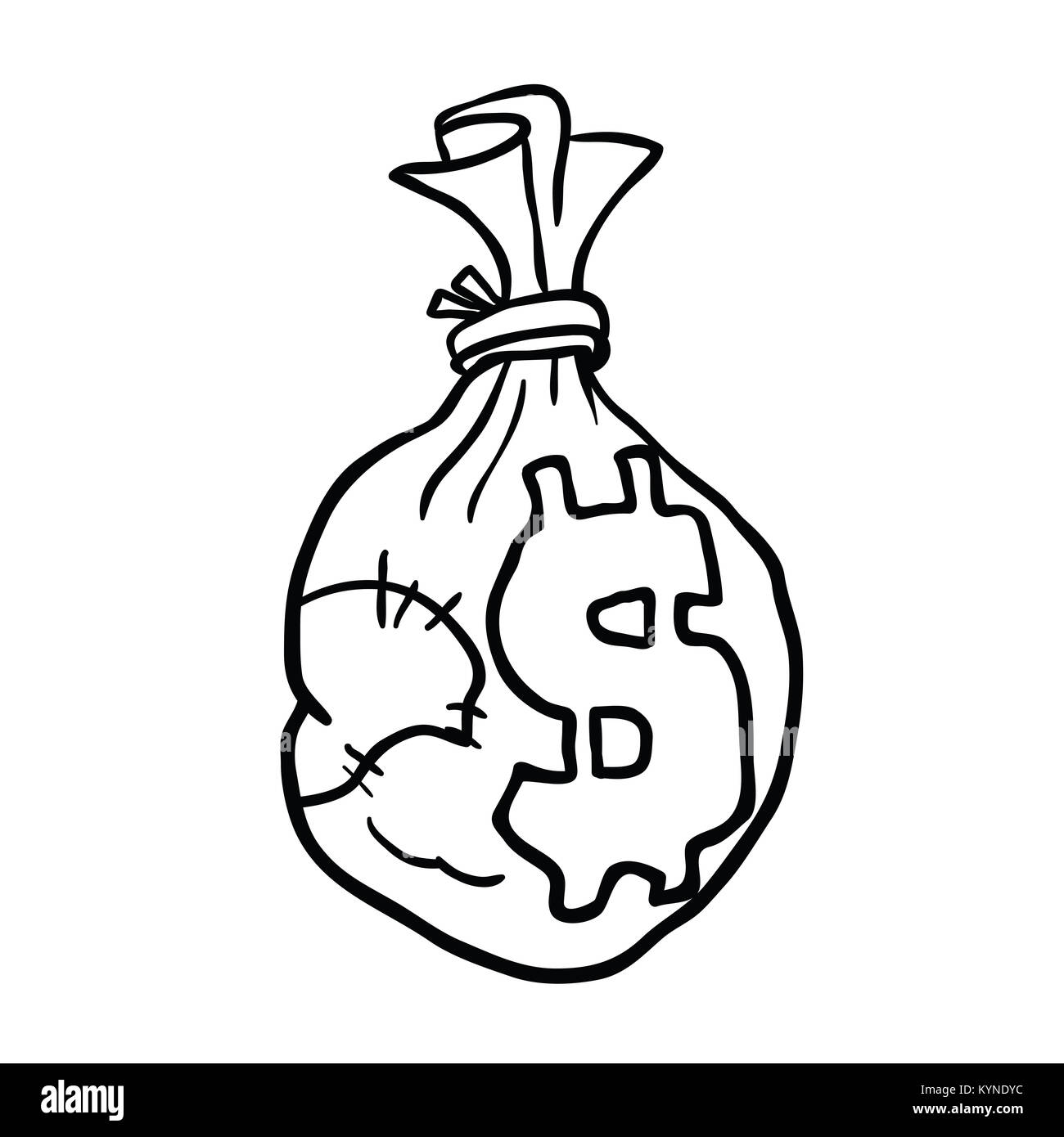 Simple black white money Black and White Stock Photos & Images - Alamy