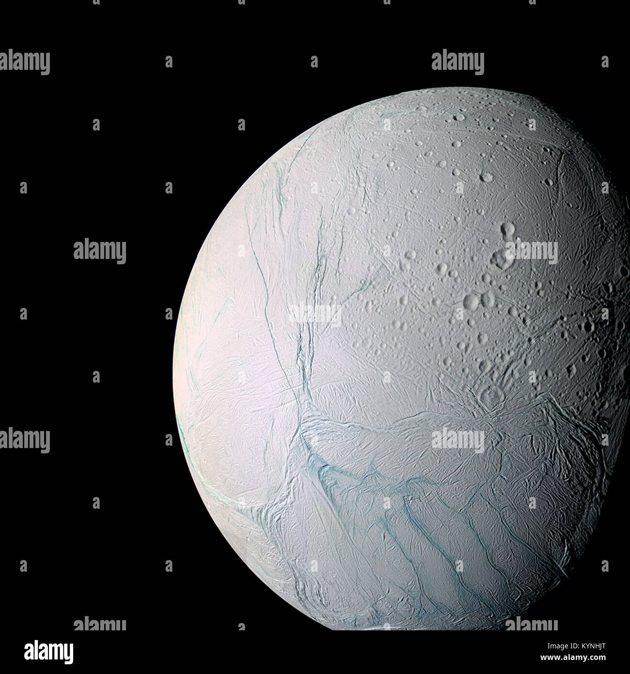 Enceladus Ocean Moon 36428299653 o Stock Photo