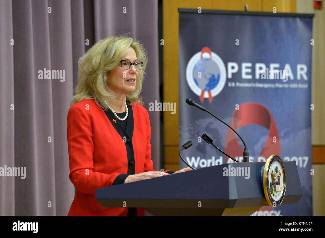 Ambassador Deborah Birx introduces Deputy Secretary of State John