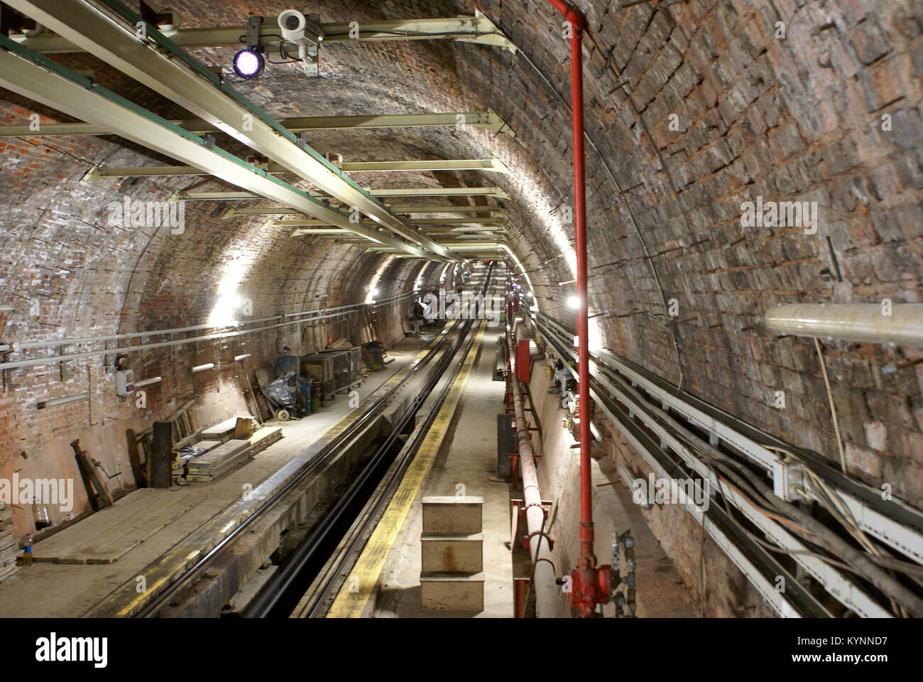 Underground tunnel for metro in Istanbul, Turkey Stock Photo Alamy