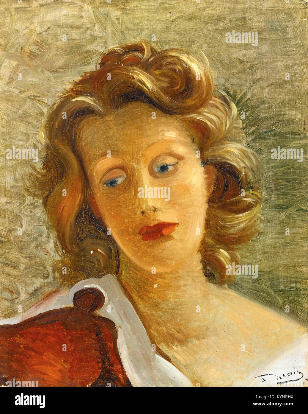 André Derain - Portrait of Iya, Lady Abdy Stock Photo