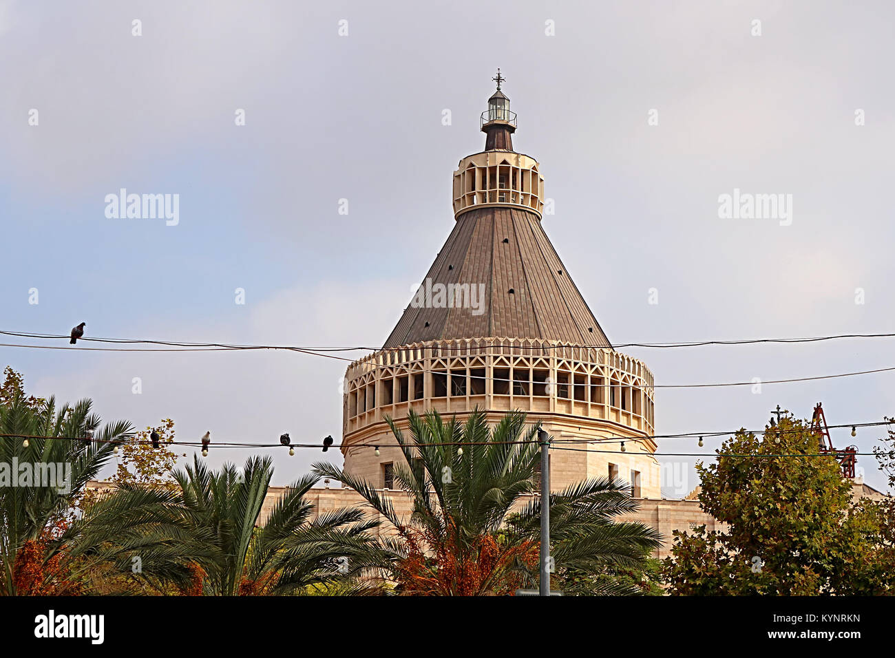 The dome of the Basilica of the Annunciation, Church of the
