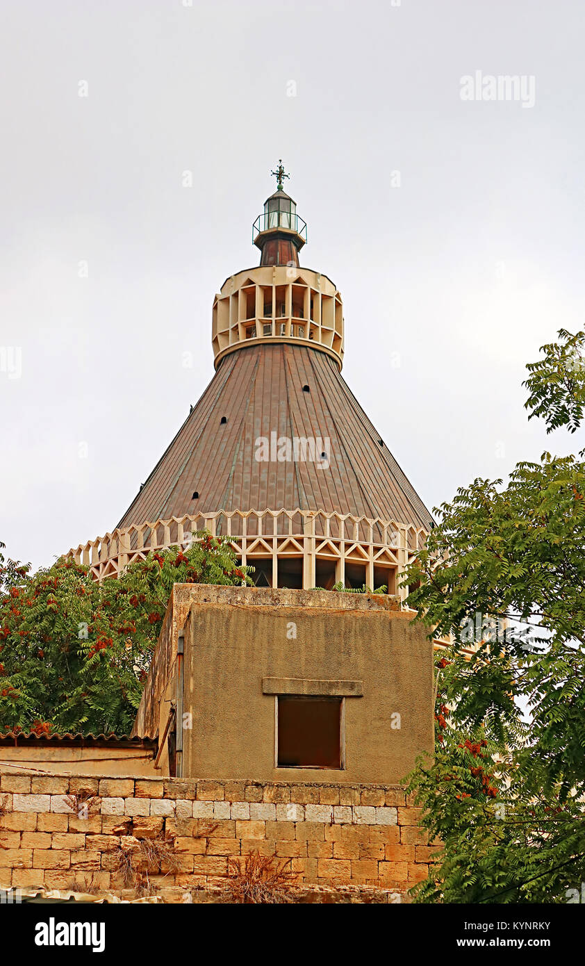The dome of the Basilica of the Annunciation, Church of the
