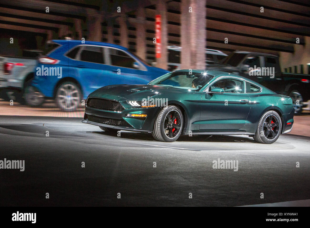 En Direct De Genève La Mustang Bullitt Débarque En Europe