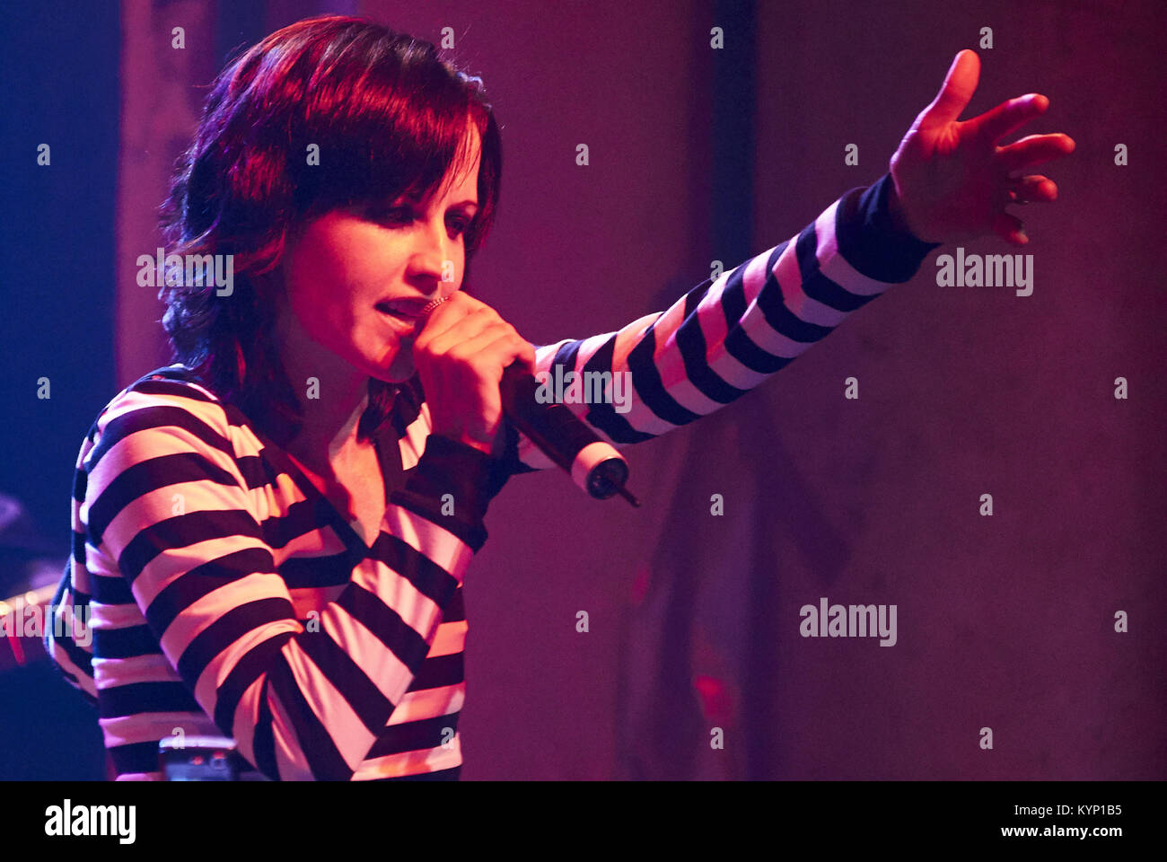 Madrid, Madrid, Spain. 5th Nov, 2007. Singer Dolores ORiordan, former