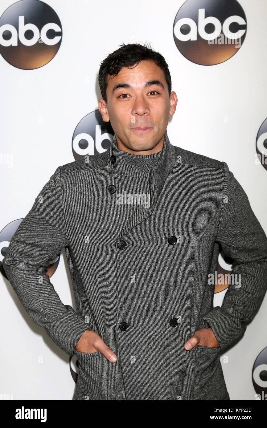 Connor Ricamora Pasadena, CA. 8th Jan, 2018. Conrad Ricamora at arrivals for Disney ABC ...